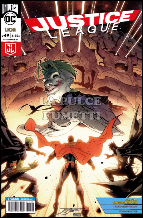 JUSTICE LEAGUE #   107 - JUSTICE LEAGUE 49